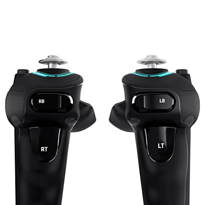 Turtle Beach VelocityOne Flight Universal Control System - Xbox Series X & Xbox Series S, Xbox One & Windows 10 & 11 PCs with Yoke Handle, Throttle Quadrant, Trim Wheel & Rudder Controls | Xbox Series X|S, Xbox One, Windows PC, Complete Controls, Yoke Han