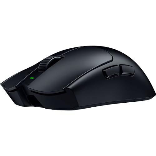 Razer Viper V3 Pro Wireless Esports Gaming Mouse: Symmetrical - 54g Lightweight - 8K Polling - 35K DPI Optical Sensor - Gen3 Optical Switches - 8 Programmable Buttons - 95 Hr Battery - Black - color: Black, style: 8000 Hz Polling