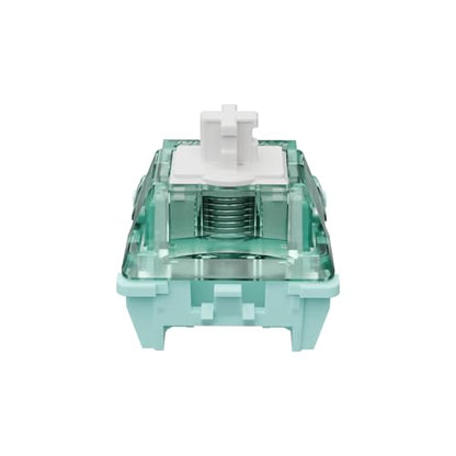 GATERON Magnetic Jade Pro Linear HE Keyboard Switches(90PCS) | Linear,Factory Pre-lubed,Freely Setting Pre-Travel,20mm Longer Spring,compatible for Magnetic Gaming Keyboard - size: 90PCS