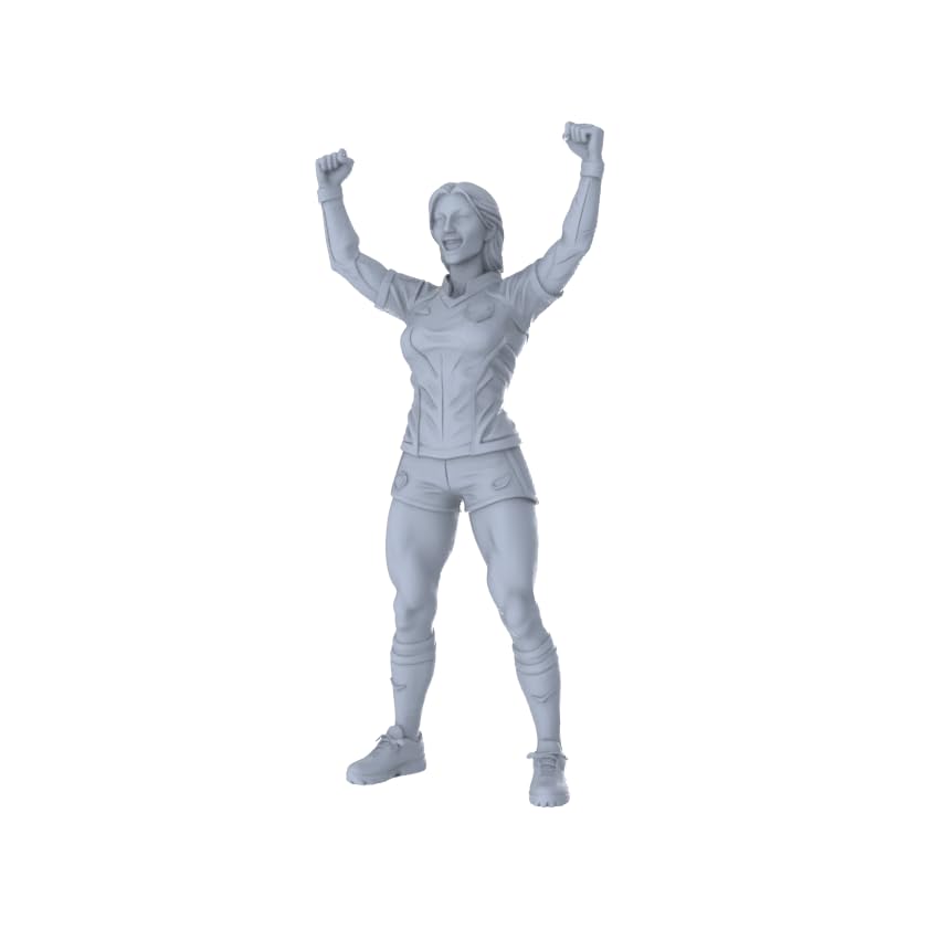 MRY-SFW LYTR87380 1/87 Female Footballers 6PACK