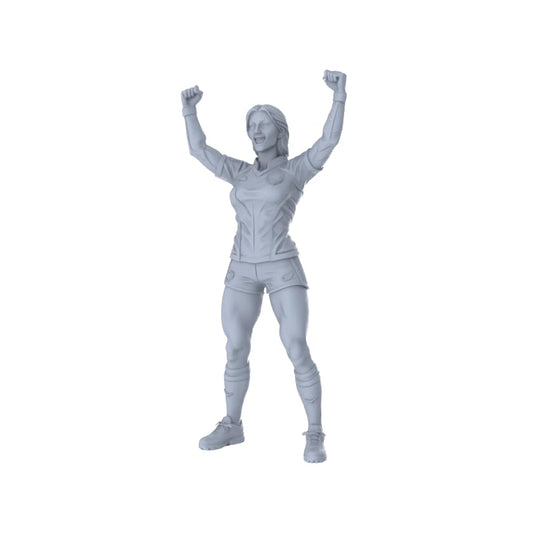 MRY-SFW LYTR87380 1/87 Female Footballers 6PACK