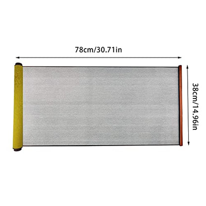Flylin Calligraphy Cloth, Reusable Chinese Calligraphy Practicing Tool Magic Water Painting Paper Ten Thousand Times Writing Cloth Scroll for Home School (Yellow) - color: Yellow