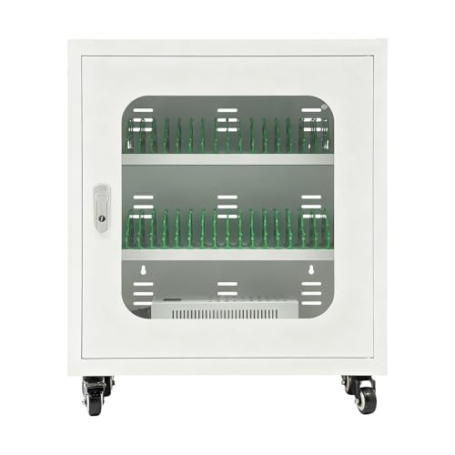 Rechargeable Mobile Phone Charging Cabinet,40 Slots Cell Phones Charging Station Portable Cellphone Charging Cart with Combination Lock, for Students and Employees, Tourists (40-Slots) - size: 40-Slots