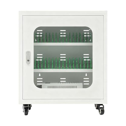 Rechargeable Mobile Phone Charging Cabinet,40 Slots Cell Phones Charging Station Portable Cellphone Charging Cart with Combination Lock, for Students and Employees, Tourists (40-Slots) - size: 40-Slots