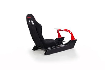 CS-Pro Modular Simracing Cockpit | Fully Adjustable | Direct drive Support,Compatible with Thrustmaster, Fanatec, Moza Racing on PC, Xbox and PS, Compatible with Wheels Up to 38NM,Includes Expansion Bracket - color: CSP Frame+Fordable seat