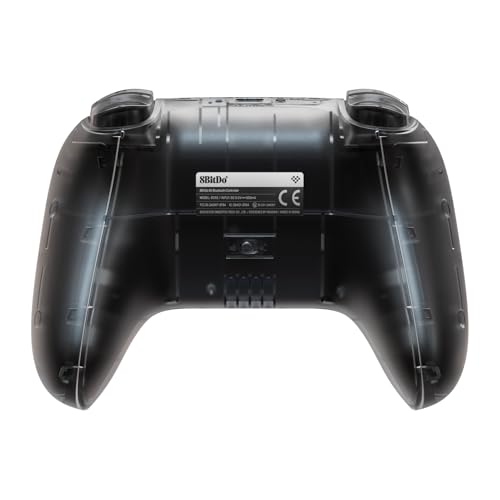 8Bitdo 64 Bluetooth Controller for Analogue 3D, Smoke | Switch/Switch 2, Windows and Android Support, Wired USB, D-Input/S-Input Modes, Hall Effect Joystick, Vibration - color: Smoke