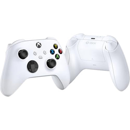Microsoft QAS-00007 Wireless Controller Robot in White 2 Pack (Renewed) - color: Robot White