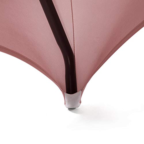 Peomeise 2PCS 6FT Spandex Table Cover Rectangular Stretch Spandex Tablecloth (Dusty Rose,6FT) - color: Dusty Pink, size: 72" x 30" 2Pack (Rectangular)