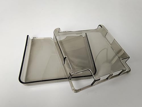 Hard Protective Shell Crystal Case for Gameboy Advance SP GBA SP Clear Black