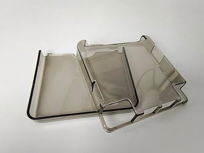 Hard Protective Shell Crystal Case for Gameboy Advance SP GBA SP Clear Black
