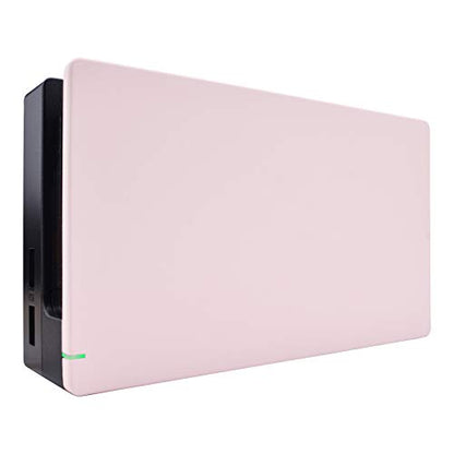 eXtremeRate Cherry Blossoms Pink Custom Faceplate for Nintendo Switch Charging Dock, DIY Replacement Housing Shell for Nintendo Switch Dock - color: Cherry Blossoms Pink