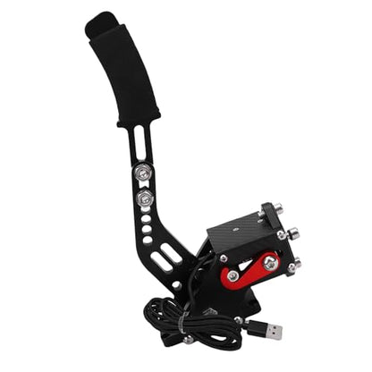 POCREATION PC Racing Game USB Handbrake 16Bit Simulate Linear Handbrake for G27 G29 G920 G923 T500 T300