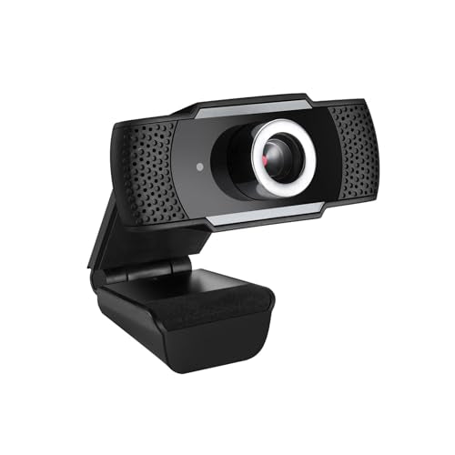CyberTrack H4 Webcam 1080P HD USB, Black | Built-in Microphone, Zoom Certified