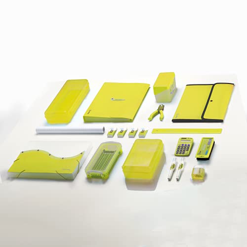 Enday Index Card Holder 3x5, Green Index Card Case with 5 Tab Dividers, Index Card Organizer, Flash Card Holder, Holds 100 Cards, 4 Pack - color: GREEN, size: 4