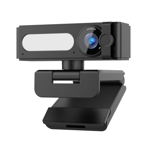 G53 4K Webcam with Noise-Canceling Microphone for PC Laptop | 120° Wide-Angle & Autofocus Video Streaming Computer Camera, Remote Control，works with Zoom/Teams/Switch 2/Mac
