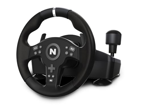 Nitho Drive Pro V200 PC Gaming Racing Wheel with Pedals and Shifter, Steering Wheel Compatible with PC, PS4, Switch 2/Switch, Xbox Series X|S and Xbox One, 270° Car Driving Simulator with Vibration - color: Drive Pro V200