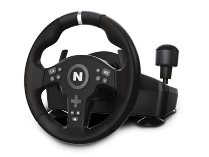 Nitho Drive Pro V200 PC Gaming Racing Wheel with Pedals and Shifter, Steering Wheel Compatible with PC, PS4, Switch 2/Switch, Xbox Series X|S and Xbox One, 270° Car Driving Simulator with Vibration - color: Drive Pro V200