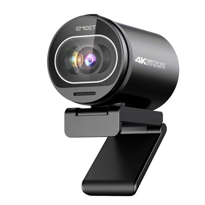 EMEET S600 4K Webcam for Streaming - Sony 1/2.55'' Sensor, PDAF Autofocus, 1080P@60FPS, 2 Noise Reduction Mics, Built-in Privacy Cover, 73° FOV, Streaming Camera for Live Commerce/Gaming/Beauty | 1080P@60FPS, 2 Noise Reduction Mics, Built-in Privacy Cover