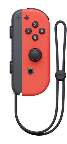 Genuine Nintendo Switch Joy Con Wireless Controller Neon Red (Right) - color: Neon Red