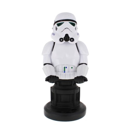 Cableguys Star Wars Stormtrooper Controller Holder & Phone Stand - Gaming Accessories for Room and Desk Setup, Holder Compatible with Xbox, PlayStation & Most Standard Game Controllers