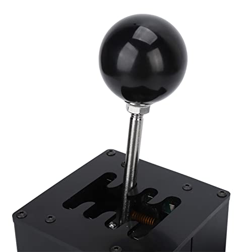 Sim Racing Shifter, USB Simulator Shifter 7+R Shifter H Gear Lever Shifter Sim Shifter for ATS ETS Dust WRC Sim Racing Game