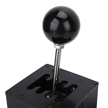 Sim Racing Shifter, USB Simulator Shifter 7+R Shifter H Gear Lever Shifter Sim Shifter for ATS ETS Dust WRC Sim Racing Game