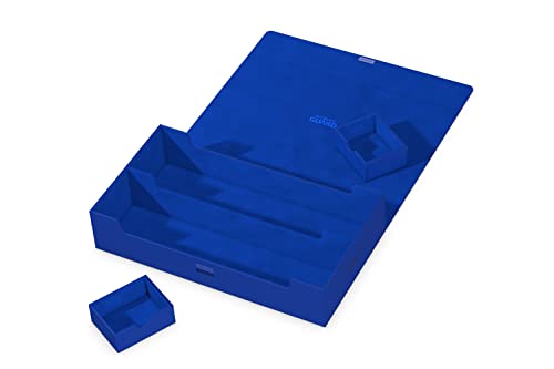 Ultimate Guard Omnihive 1000+, Deck Case for 1000 Double-Sleeved TCG Cards + 2 removable Trays, Blue, Magnetic Closure & Microfiber Inner Lining - color: Blue
