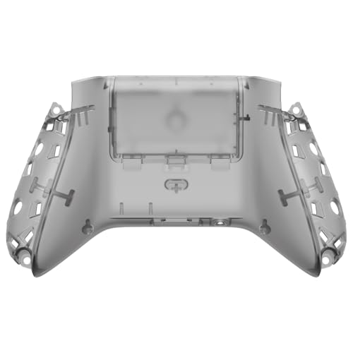 eXtremeRate Custom Back Shell for Xbox Series X & S Controller, Clear Black Replacement Battery Cover & Bottom Shell for Xbox Core Wireless Controller - color: Clear Black