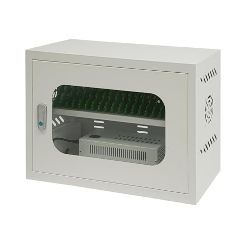 Rechargeable Mobile Phone Charging Cabinet,20 Slots Cell Phones Charging Station Portable Cellphone Charging Cart with Combination Lock, for Students and Employees, Tourists (20Slots) - size: 20Slots