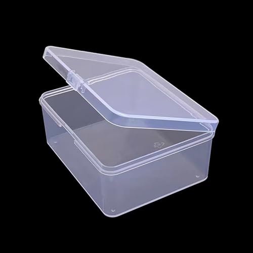 4PCS Plastic Game Card Storage Box, Card Case for UNO Cards, playing card box, High Capacity Playing Card Case (NO Cards)