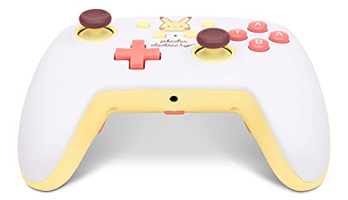 PowerA Enhanced Wired Controller for Nintendo Switch - Pikachu Electric Type, Nintendo Switch - OLED Model, Gamepad, Game controller, Wired controller, Officially licensed