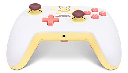 PowerA Enhanced Wired Controller for Nintendo Switch - Pikachu Electric Type, Nintendo Switch - OLED Model, Gamepad, Game controller, Wired controller, Officially licensed