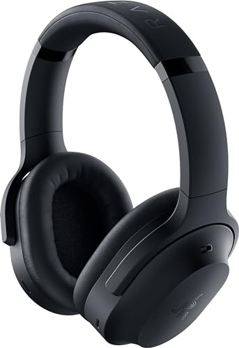 Razer Barracuda Pro Wireless Gaming Headset (PC, PlayStation, Switch 2, iPhone, Smartphones): Hybrid ANC - 2.4GHz Wireless + Bluetooth - THX AAA - 50mm Drivers - Integrated Mic - 40 Hr Battery - Black | Hybrid Active Noise Cancellation Technology, Thx Ach