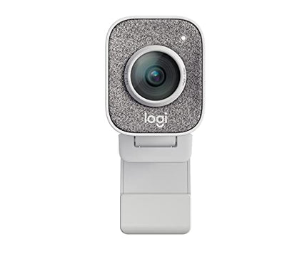 Logitech StreamCam - Webcam for Live Streaming on YouTube and Twitch, Full HD 1080p at 60fps, USB-C Connection, Facial Tracking, Autofocus, Vertical Videos, Light Grey | Full HD 1080p at 60fps, USB-C Connection, Facial Tracking, Autofocus, Vertical Videos