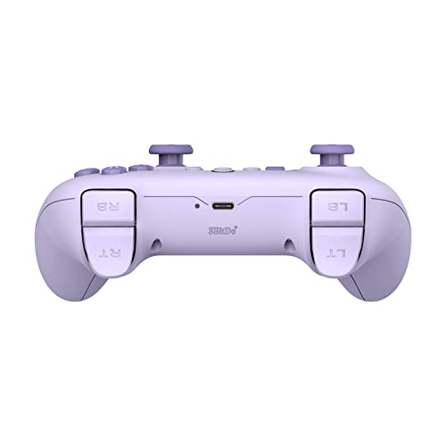 8Bitdo Ultimate C 2.4g Wireless Controller for Windows PC, Android, Steam Deck & Raspberry Pi (Lilac Purple) - color: Lilac Purple