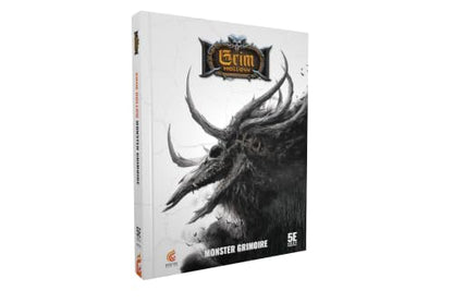 Ghostfire Gaming Grim Hollow: The Monster Grimoire | RPG creature sourcebook for fantasy tabletop roleplaying games, ages 14+
