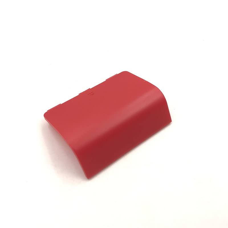 Plastic Battery Back Cover Lid Door Shell for Xbox Series S X Controller Battery Cover (Red) - color: Red