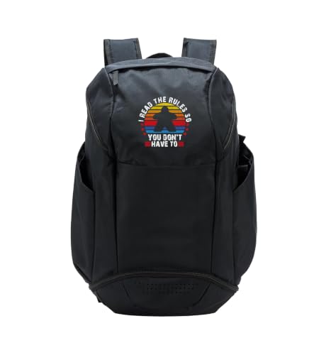 Board Games Funny Game Night Men Women I Read The Rules Sport Backpack