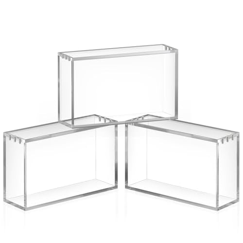 Magnetic Acrylic Display Case with Magnetic Seal. Crafted to showcase and protect your premium collector's boxes, Compatible with Pkmn 151 UPC & Mega Zard X ex UPC (3 Pack) - size: Mega Charzrd & 151 UPC Case