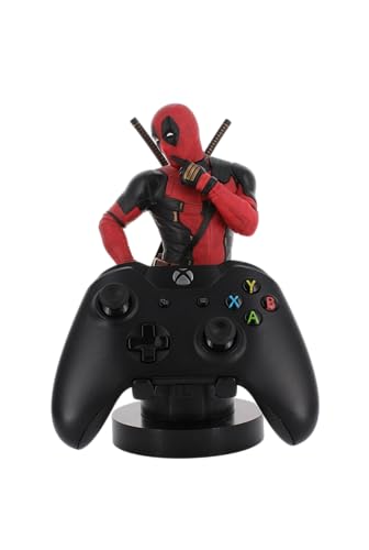Cable Guys - Marvel Deadpool 3 R.E.S.T Gaming Accessories Holder & Phone Holder for Most Controller (Xbox, Play Station, Nintendo Switch) & Phone - style: Deadpool 3 R.E.S.T