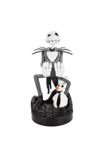 Cableguys The Nightmare Before Christmas Jack Skellington Controller Holder & Phone Stand - Gaming Setup Accessories for Desk and Room, Compatible with Xbox, PlayStation & Most Standard Controllers