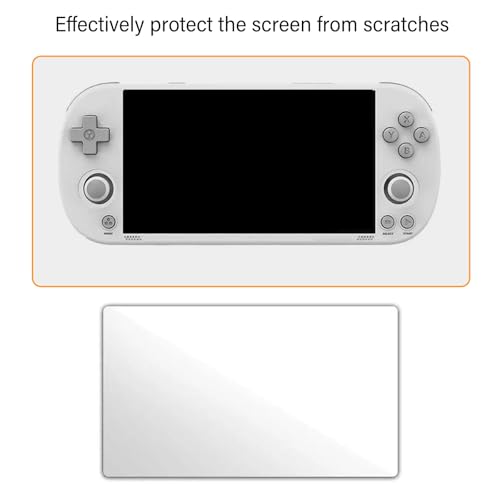 BAIMOQI Game Console Organizers Bag & Tempered Glass Screen Protector AntiScratch Clear Protector Film