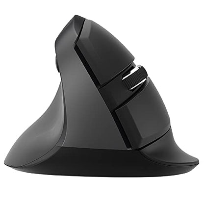 J-Tech Digital Ergonomic Left Hand Mouse with Wireless Connection, AA Battery, 2.4GHz Nano Transceiver, 800, 1200, 1600, 2400 Adjustable DPI; Compatible with Windows and MAC OS [V628ML] - size: Wireless Ergonomic Left Hand Mouse