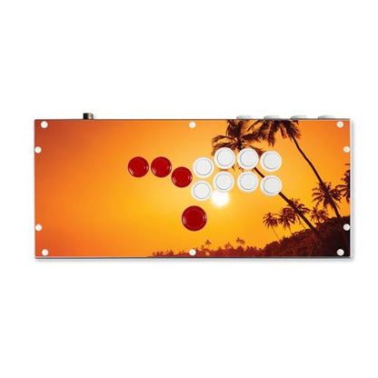Gaming Skin Compatible with Hit Box (PS4/PC) - Sunset Dreams - Premium 3M Vinyl Protective Wrap Decal Cover - Easy to Apply | Crafted in The USA by MightySkins - color: Sunset Dreams