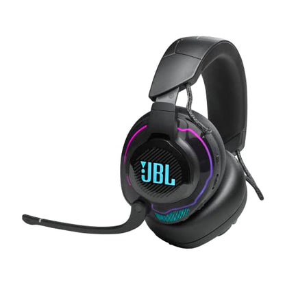 JBL Quantum 910 Wireless - Performance Gaming Headset - Black | Get the professional edge with head-tracking enhanced JBL QuantumSPHERE 360 on your PC, Low latency wireless system - style: JBL Quantum 910 Wireless