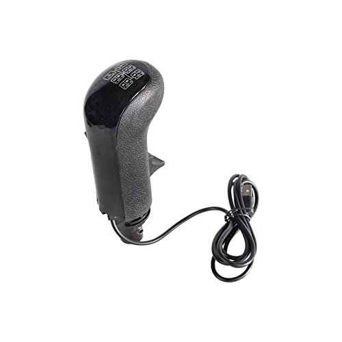 Shkalacar USB Gearshift Knob Truck Simulator Shifter, Gearshift Shifter Knob Replacement for Logitech G29 G27 G25 G920,Gearshift Knob for ATS & ETS2 Games AI PC