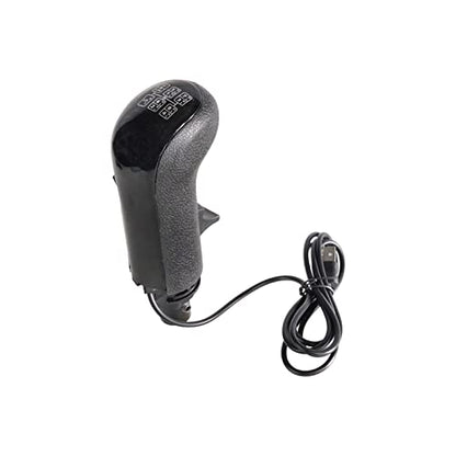 Shkalacar USB Gearshift Knob Truck Simulator Shifter, Gearshift Shifter Knob Replacement for Logitech G29 G27 G25 G920,Gearshift Knob for ATS & ETS2 Games AI PC