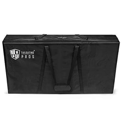Tailgating Pros Heavy- Duty Cornhole Board Carrying Case 4'x2' Regulation Size w/Padded Shoulder Strap!
