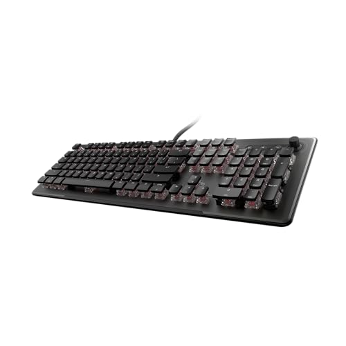 Turtle Beach Vulcan II Max Optical-Mechanical RGB Gaming Keyboard | Customizable RGB Keys & Palm Rest, Smart Keys, Titan II Linear Switches, Anodized Aluminum Top Plate, Media Controls, Black - color: Black