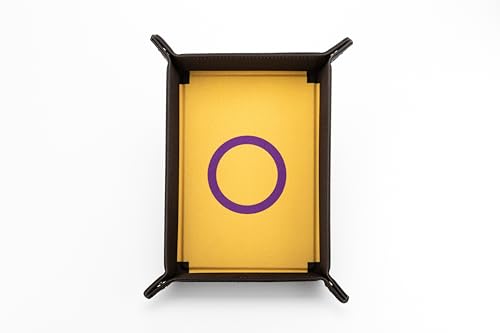 FanRoll Pride Dice Tray – Intersex - color: Intersex